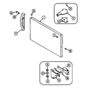 Maytag GT19A4A freezer outer door diagram