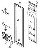Freezer inner door
