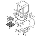Jenn-Air FCG20002W oven/base diagram