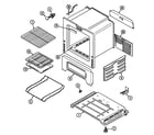 Maytag CRG7700CAW oven/base diagram
