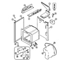 Maytag CRG7500CAE body diagram