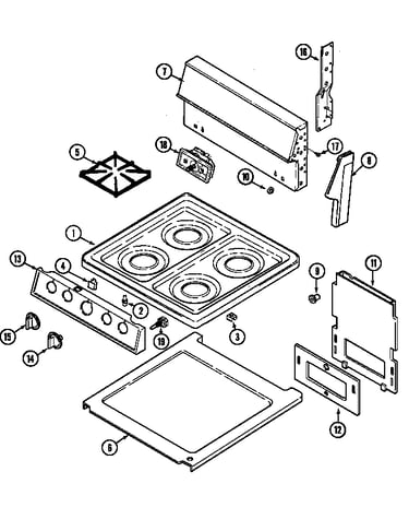 Top assembly