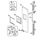 Maytag RCW2010DAB freezer outer door diagram