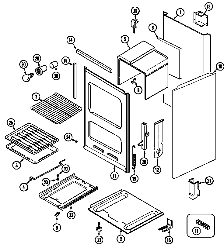 Oven/body