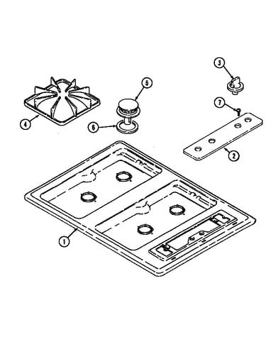 Top assembly (d8241ra-l) (d8241rw-l)