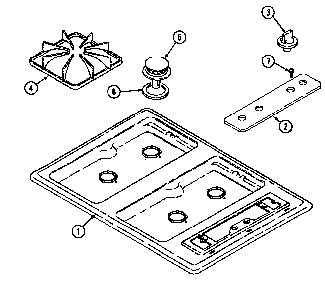 Top assembly (bsq) (d8241rt-l)