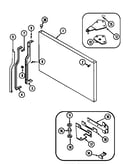 Freezer outer door