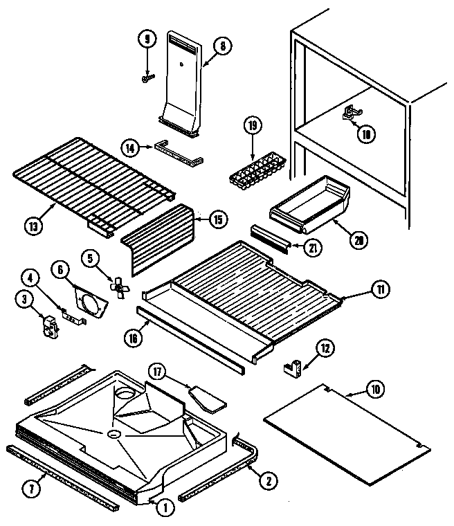 Freezer compartment