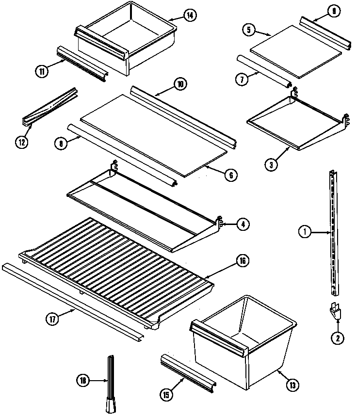 Shelves & accessories