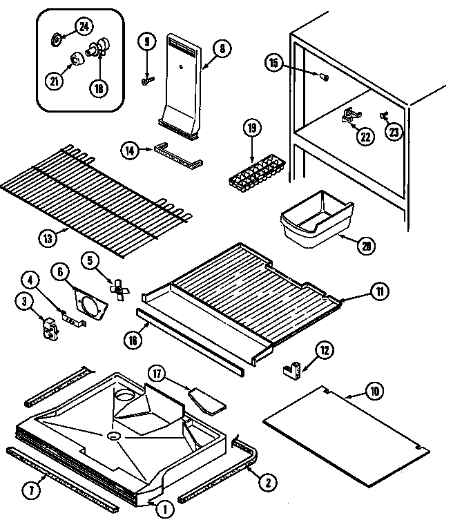 Freezer compartment