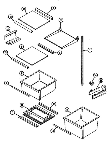 Shelves & accessories