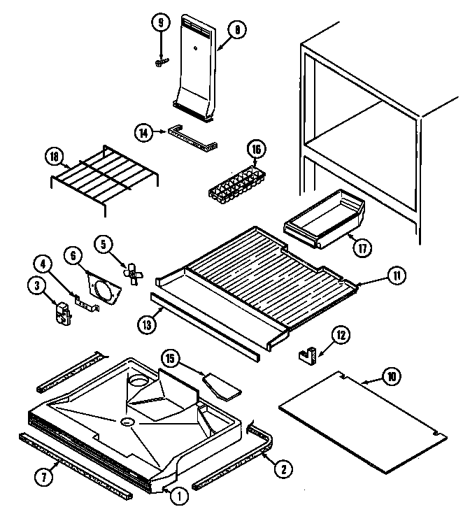 Freezer compartment