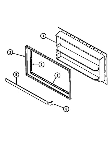 Freezer inner door