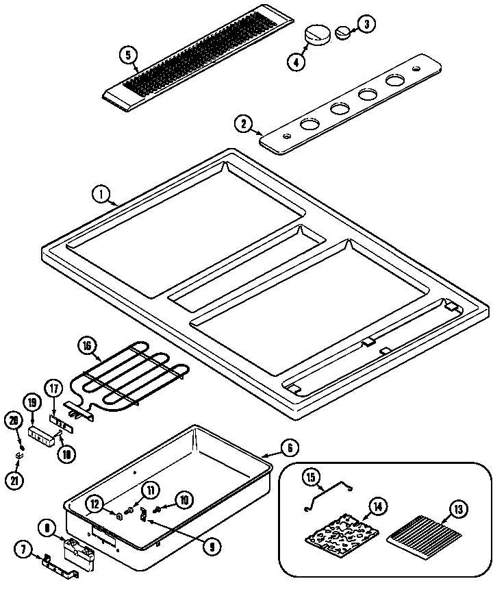 Top assembly