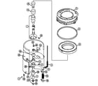 Maytag LAT8826AAE tub (9206/8826aae,aam) diagram