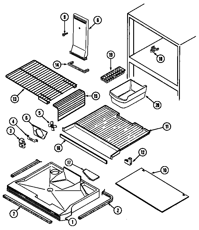 Freezer compartment