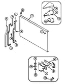 Freezer outer door