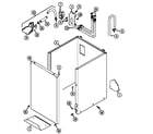 Maytag LAT8426AAM cabinet diagram