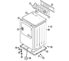 Maytag LDE4916ADE cabinet-front diagram
