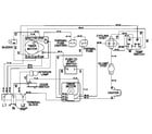Maytag LDE4916ACE wiring information diagram