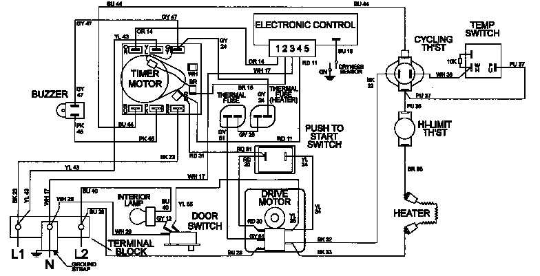 WIRING INFORMATION (LDE8626ACE) (LDE8626ACM)