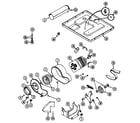 Maytag LDE9606ADM motor drive diagram