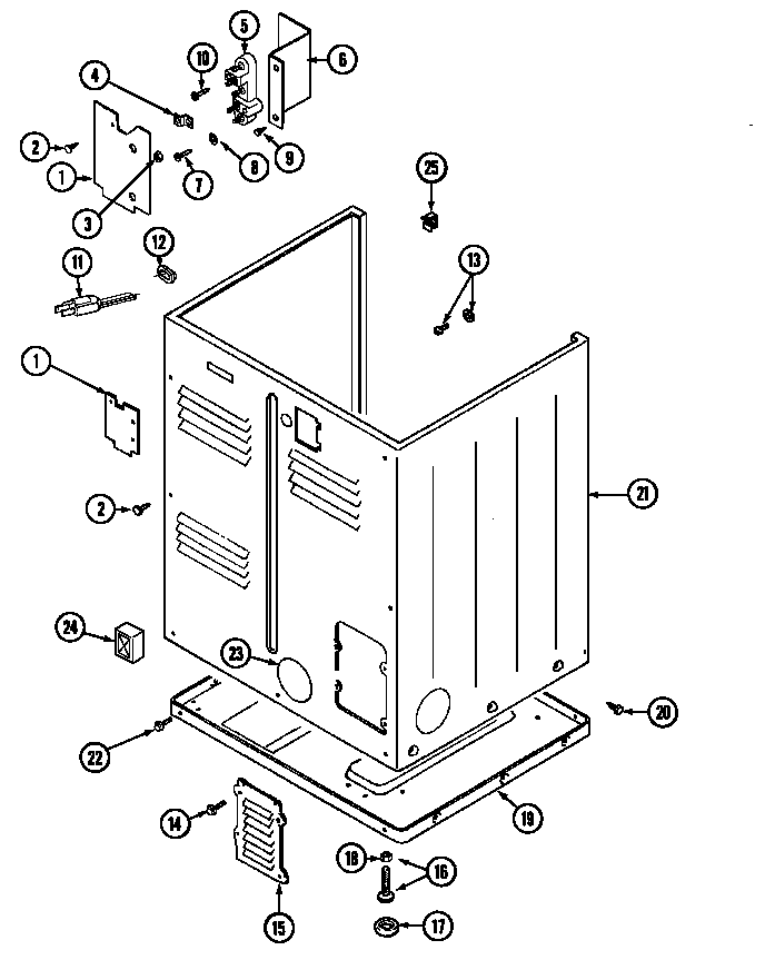 CABINET-REAR