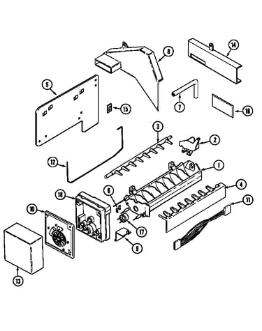 Retrofit ice maker kit