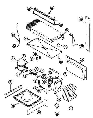 Unit compartment & system