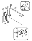 Freezer outer door