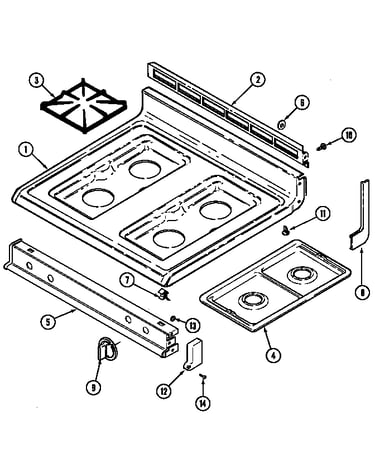 Top assembly