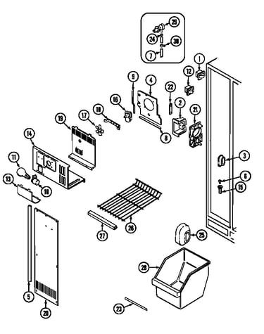 Freezer compartment