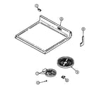 Maytag CRE9600CGE top assembly diagram