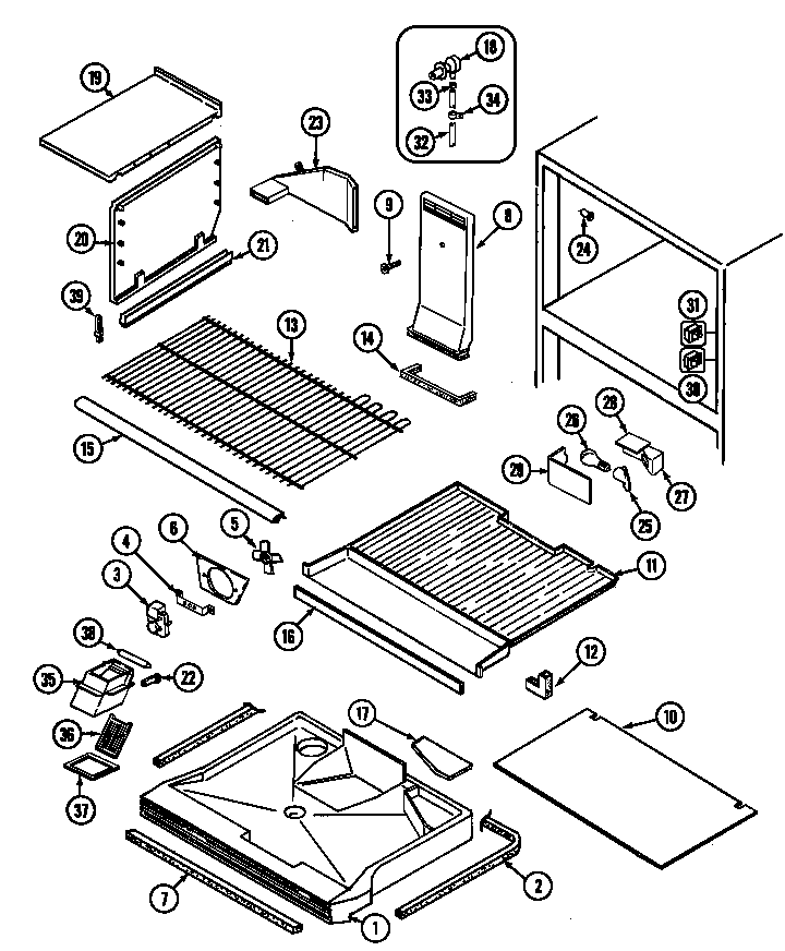 Freezer compartment