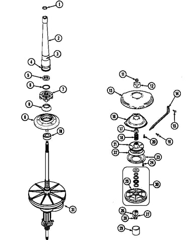 Transmission, dual drive
