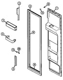 Freezer inner door