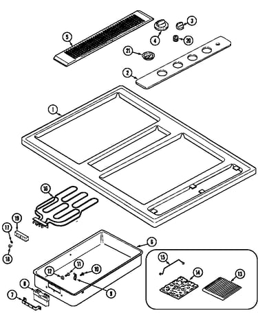 Top assembly