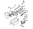 Magic Chef CTF1521ARW ice maker diagram