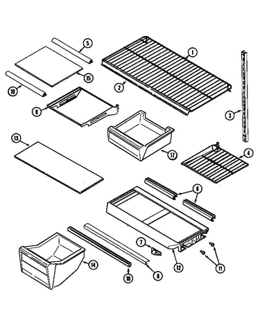 Shelves & accessories