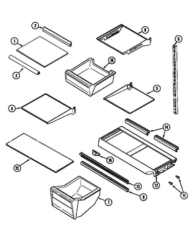 Shelves & accessories