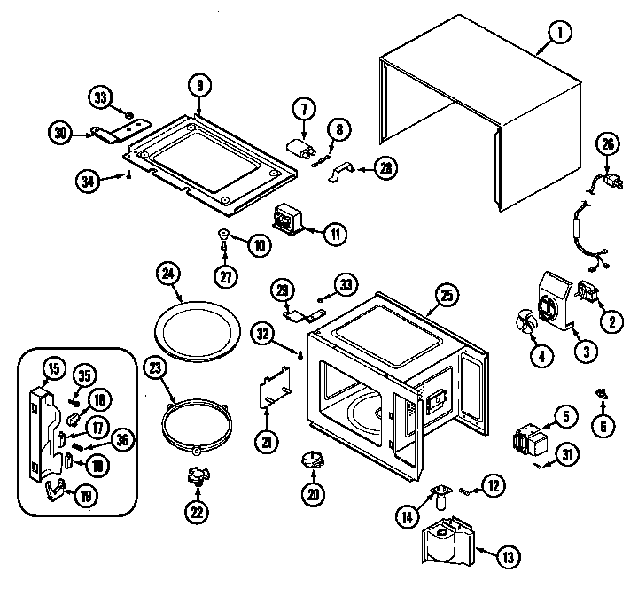 Cabinet-base-cavity