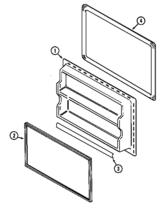 Freezer inner door