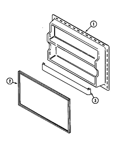 Freezer inner door