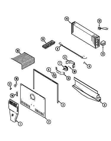 Freezer compartment (bisque) (ctb1921arq)