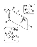 Freezer outer door (ctb1921ara) (ctb1921arw) (ctm1921arw)