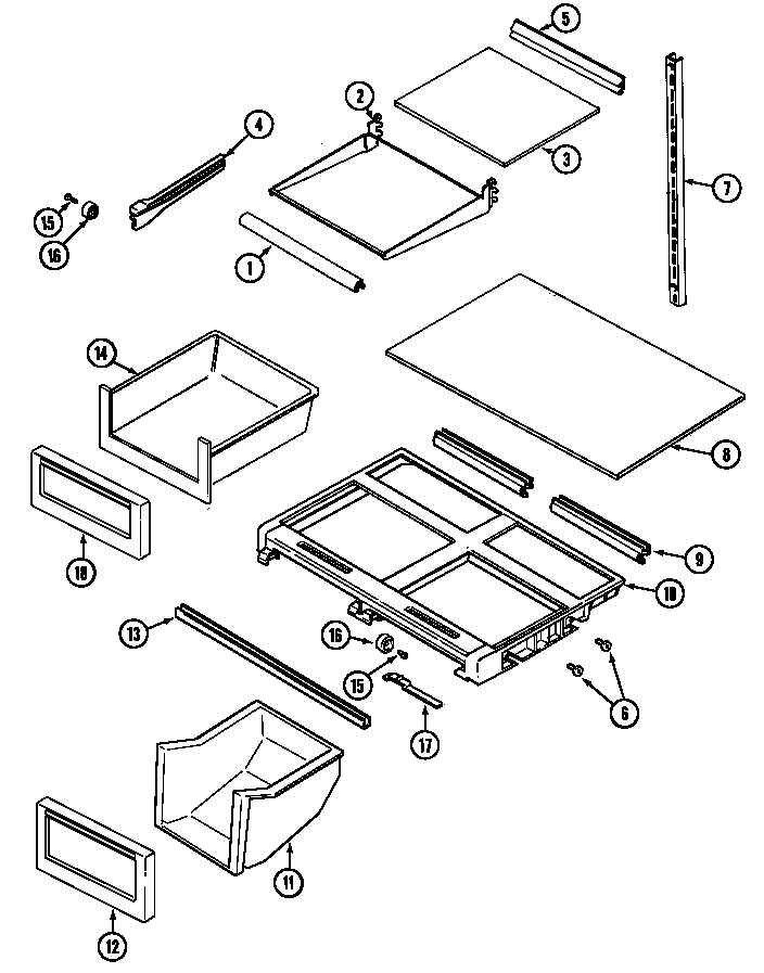 Shelves & accessories