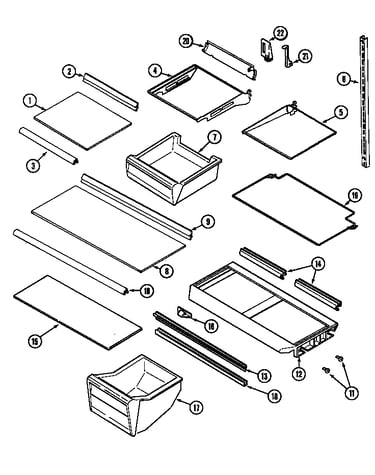 Shelves & accessories