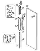 Fresh food outer door