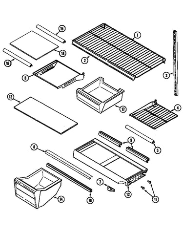 Shelves & accessories