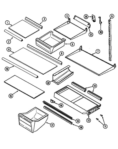 Shelves & accessories